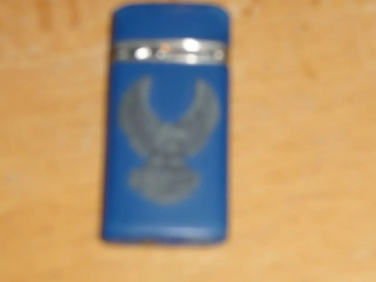 Billede 3 - blå lighter med en ørn på