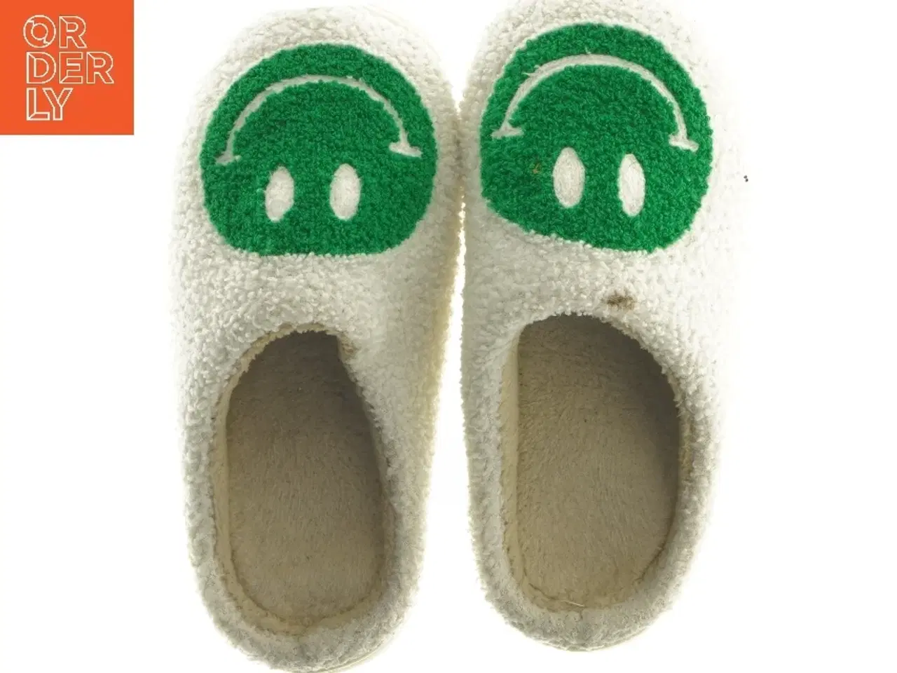 Billede 4 - Hjemmesko med grøn smiley (str. 41-42 )