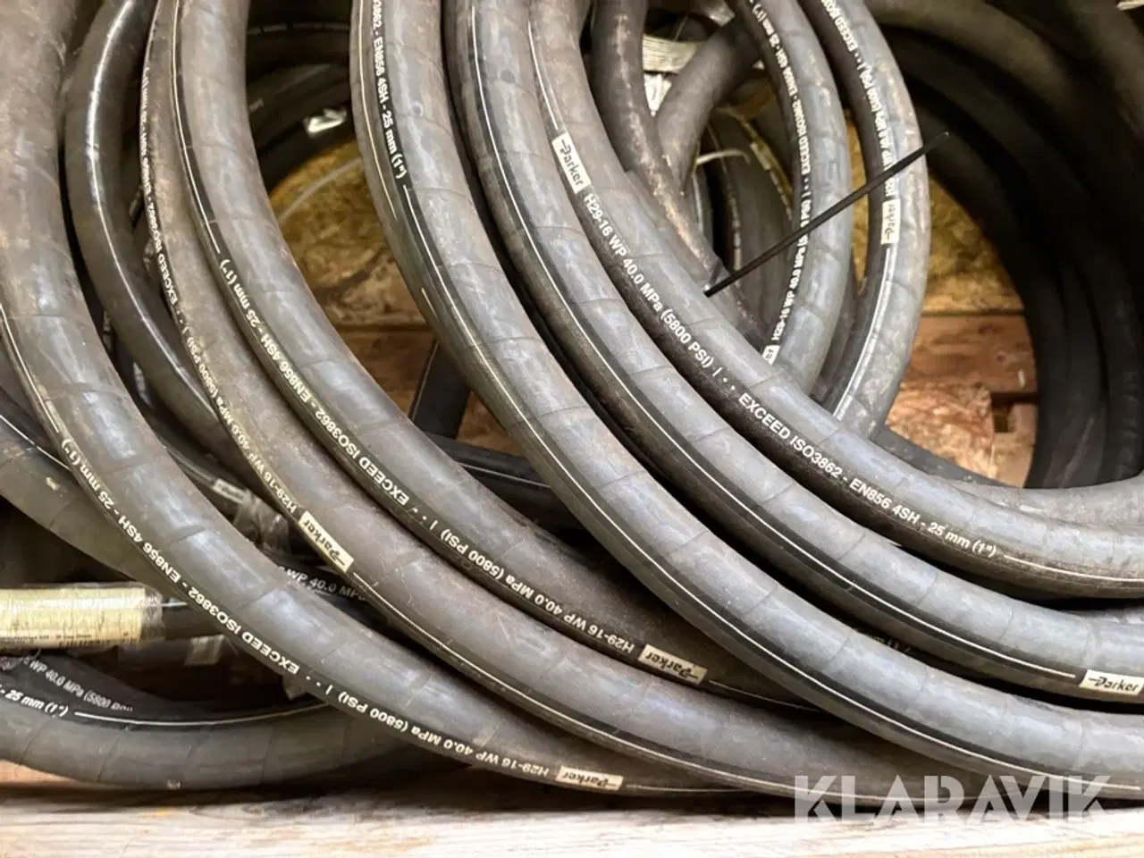 Billede 9 - Hydraulikslanger Parker H29-16 25mm 1"