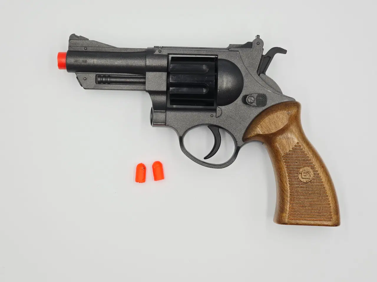 Billede 3 - 3 Stk. legetøjs pistoler der skyder røde propper