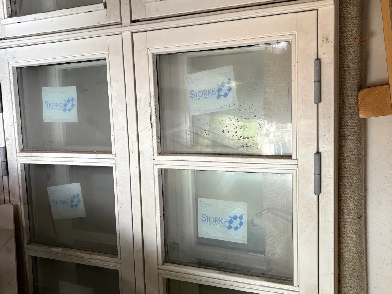 Billede 1 - Vinduer med sprosser 2 stk
