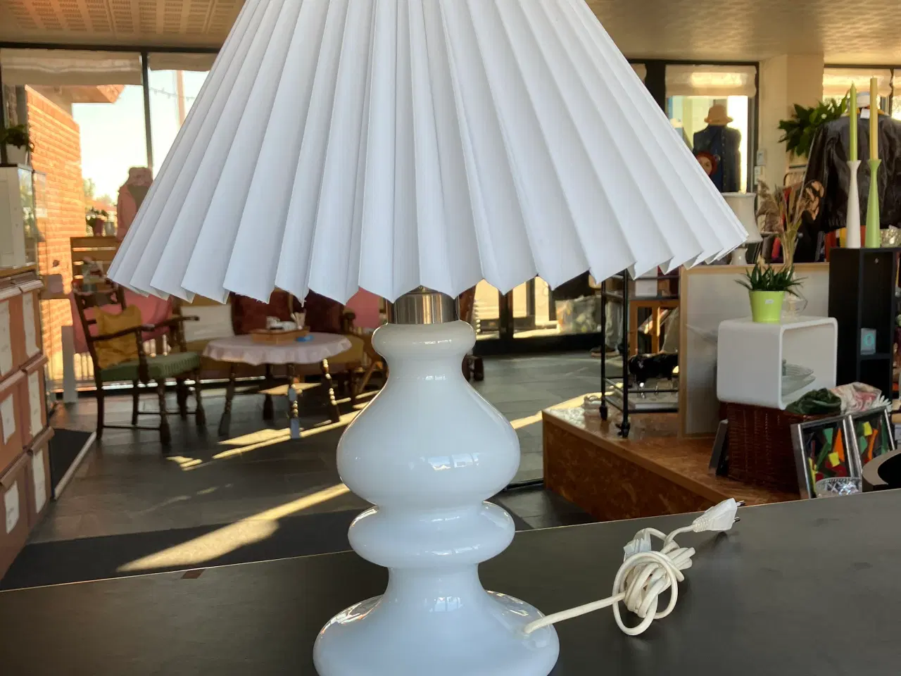 Billede 1 - Holmegaard bordlampe