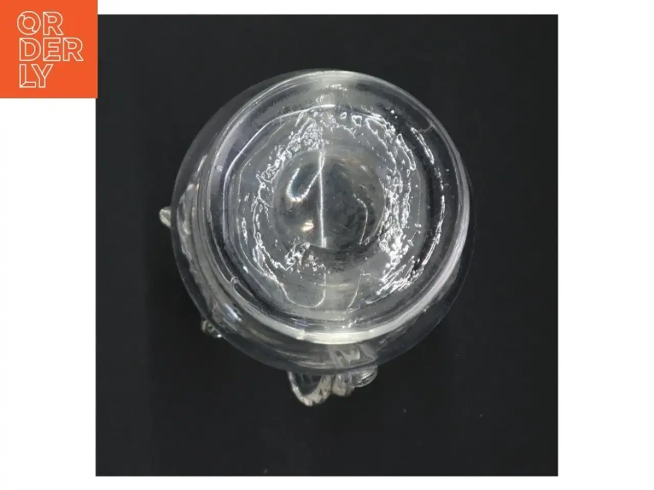 Billede 4 - Krystal Glas mundblæst henkel vase (str. 16 x 12 x 10 cm)