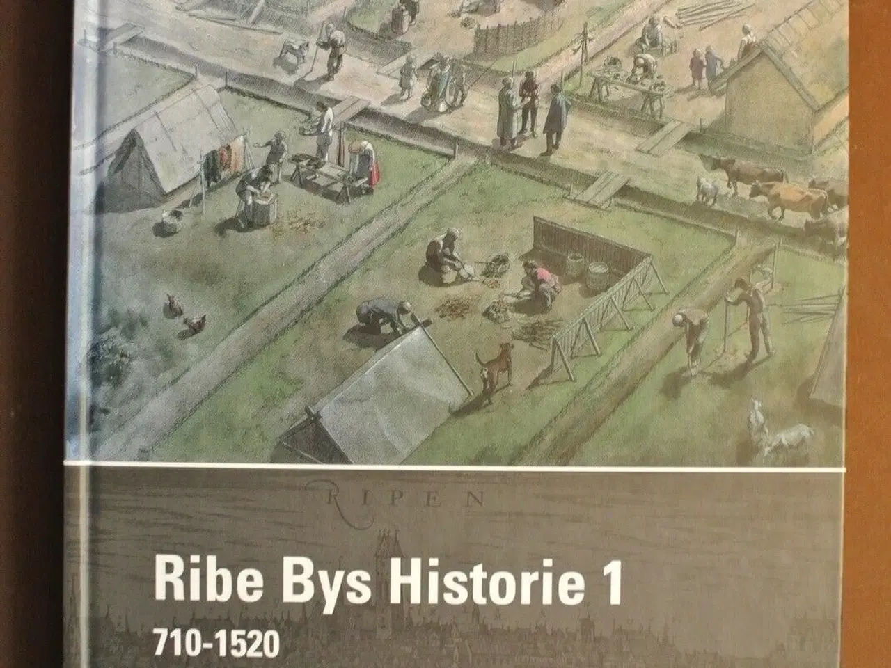 Billede 1 - ribe bys historie 1 710-1520, red. af søren bitsch