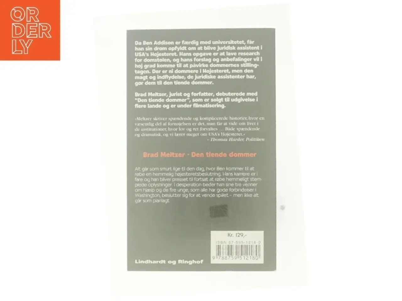 Billede 3 - Den tiende dommer af Brad Meltzer (Bog)