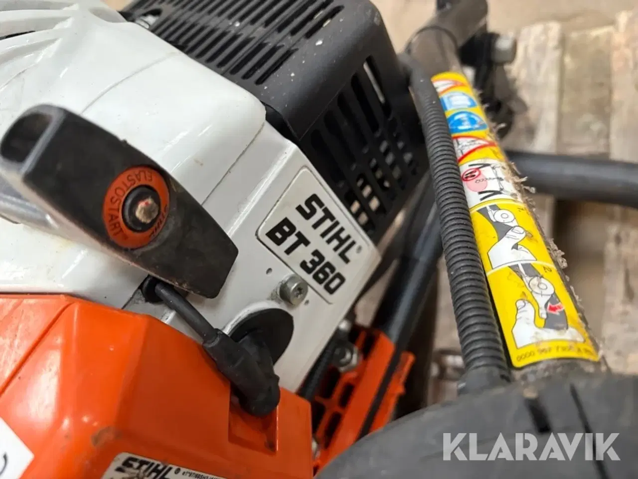 Billede 10 - Bor og borevogn Stihl BT 360