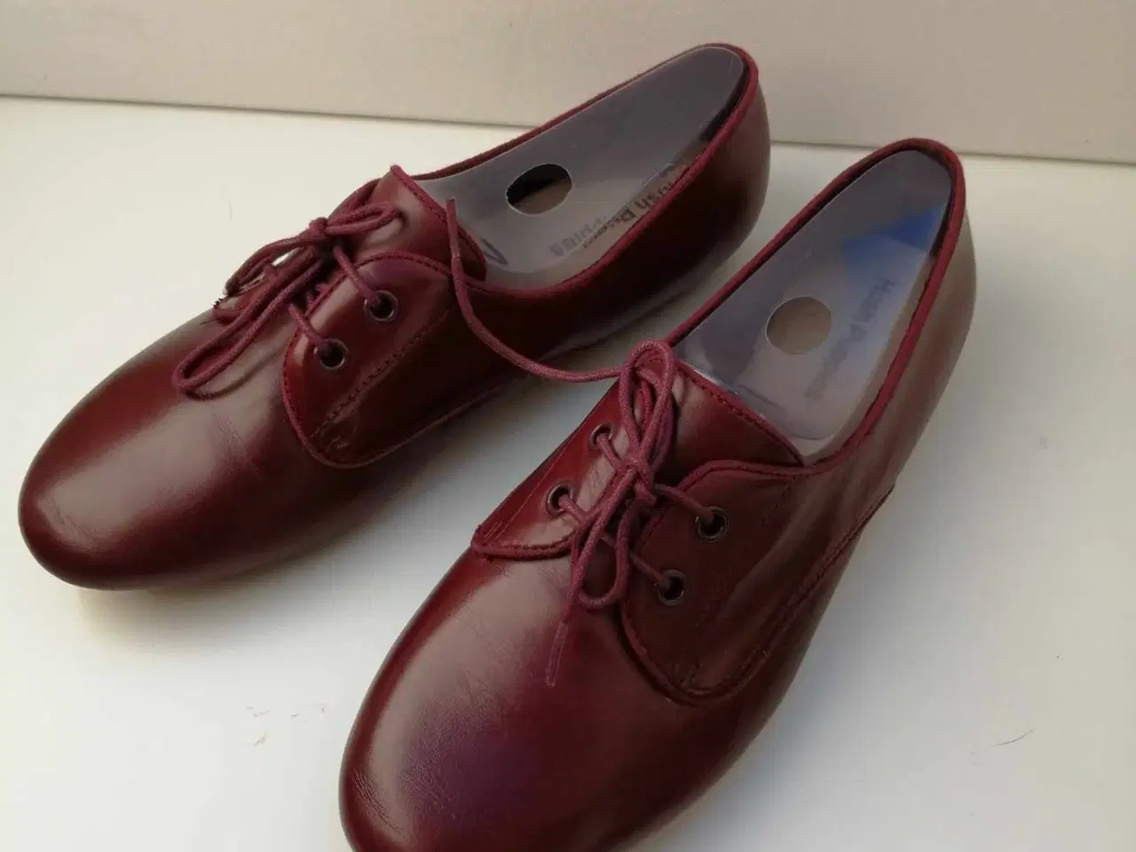 Billede 1 - Hush Puppies Ballerinasko Str. 39 Bordeaux Læder