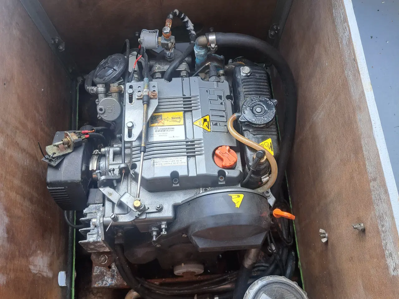 Billede 8 - Næsten ny motor 370 timer