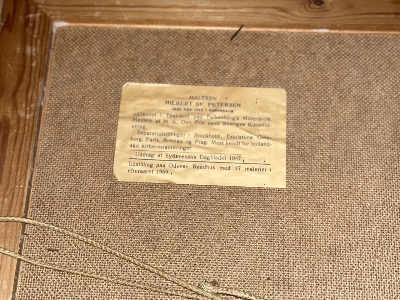 Billede 6 - Hilbert Sv Pedersen malerier 