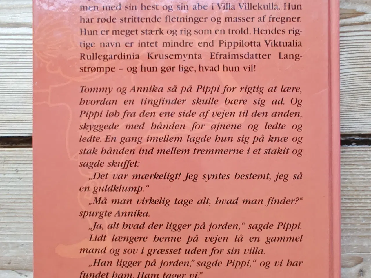Billede 2 - Pippi Langstrømpe BOG af Astrid Lindgren