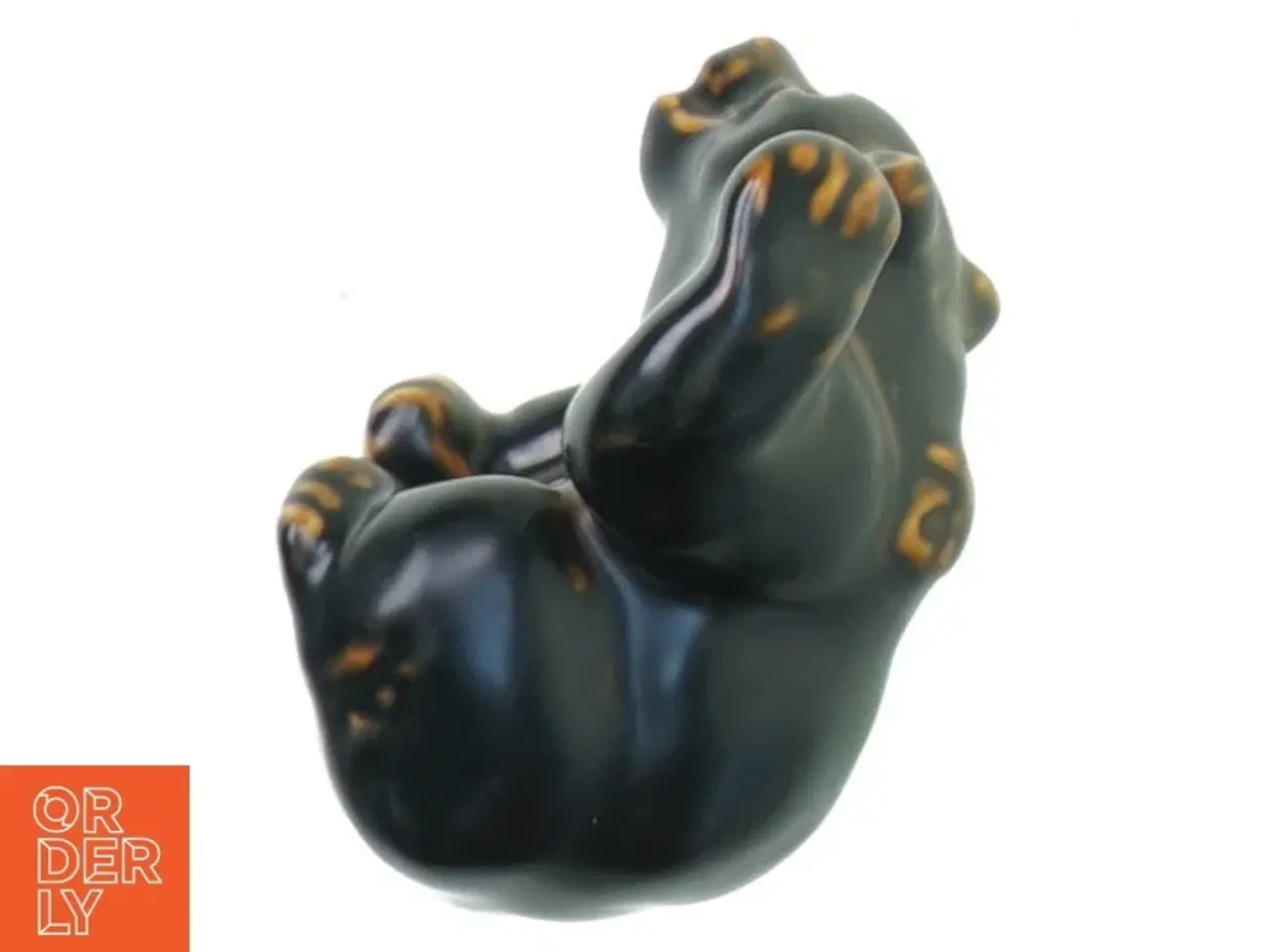 Billede 4 - Bjørneunge i stentøj 21433 fra Royal Copenhagen (str. 9 x 5 cm)