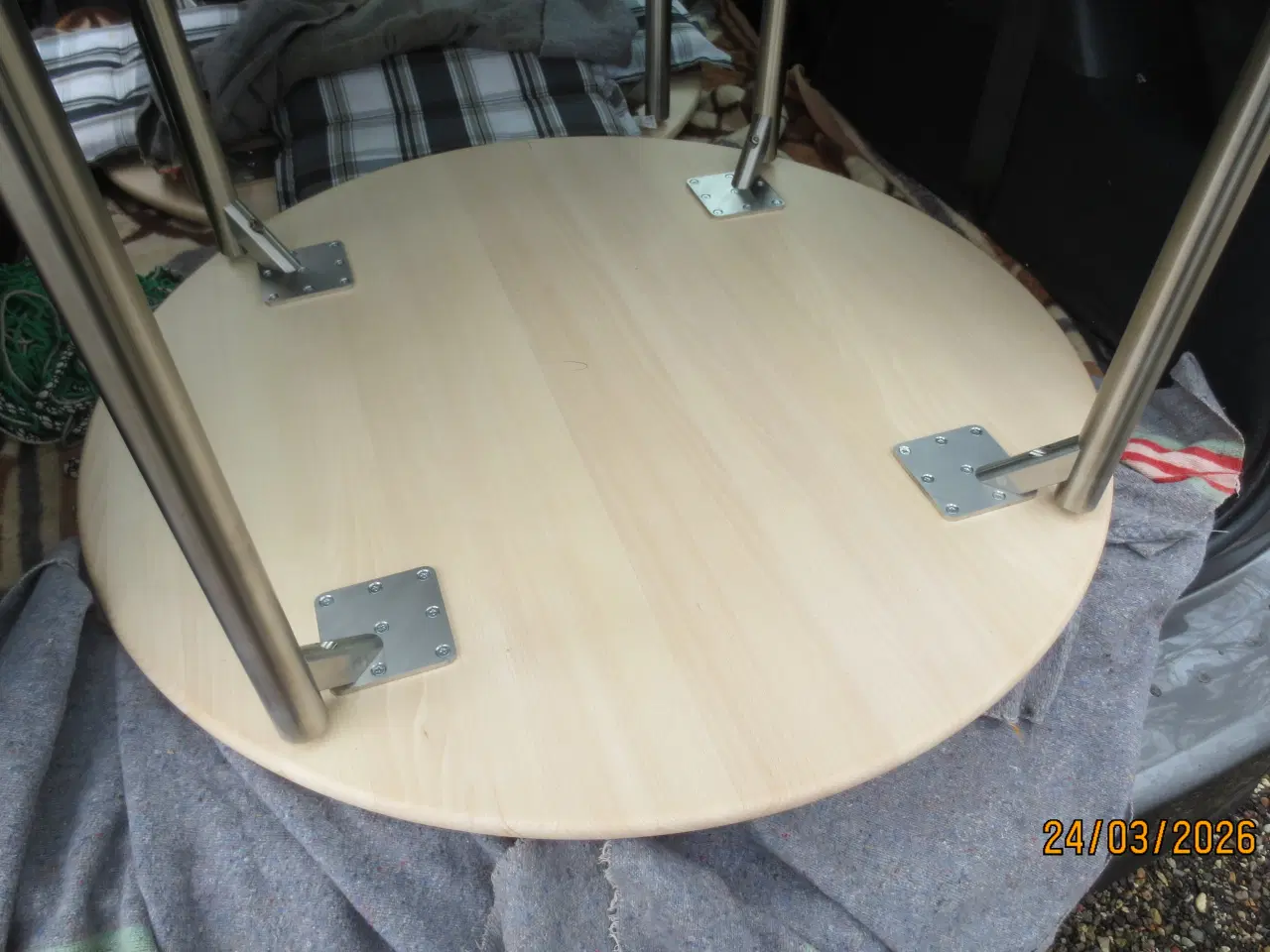 Billede 5 - 1 stk Andreas Hansen Rund spisebord i Egetræ