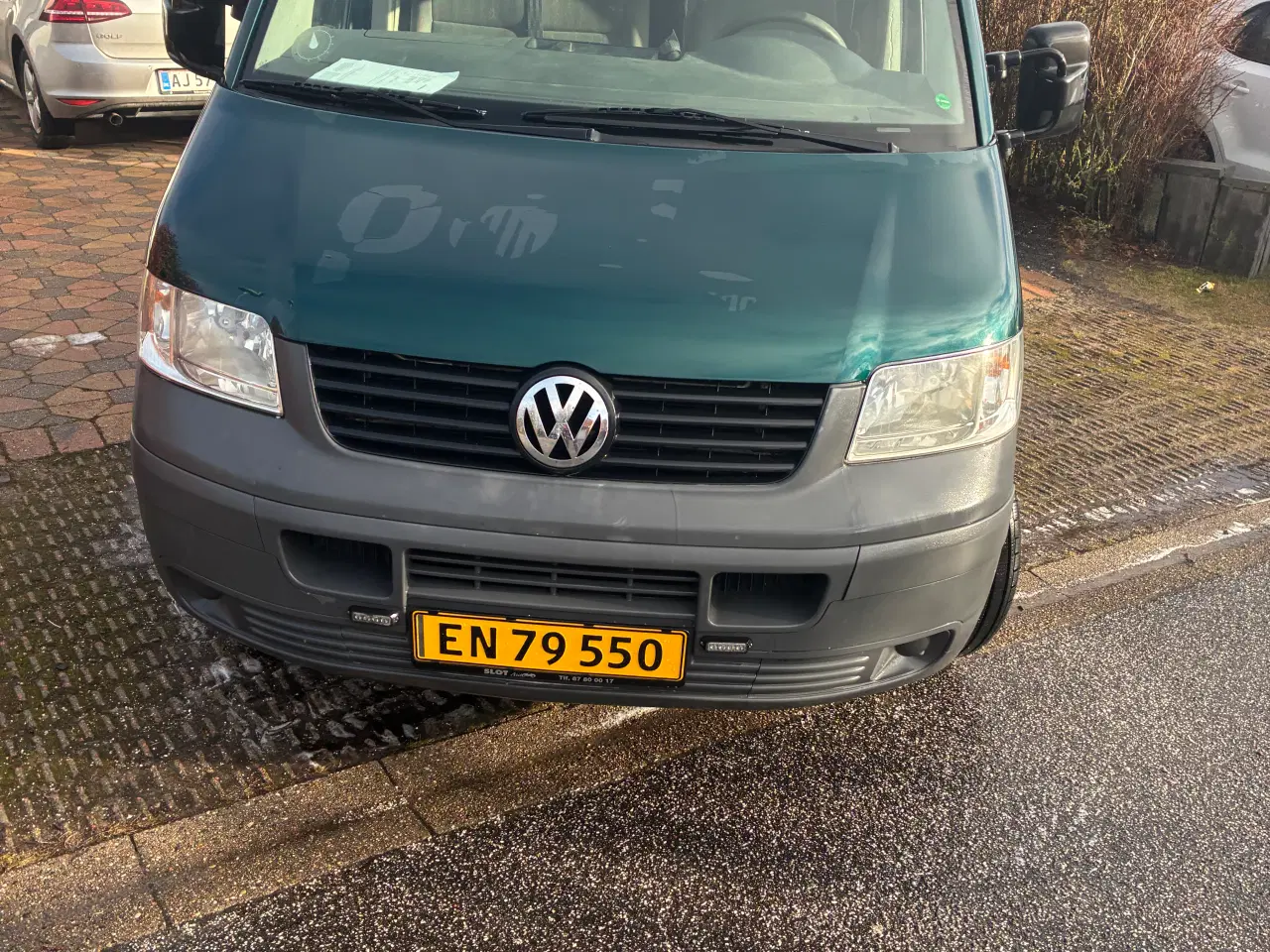 Billede 2 - Transporter 2,5tdi dB kabine, lad 4x4 nysynet