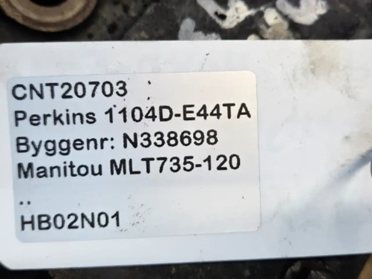 Billede 20 - Perkins 1104D-E44TA Topstykke ZZ80274