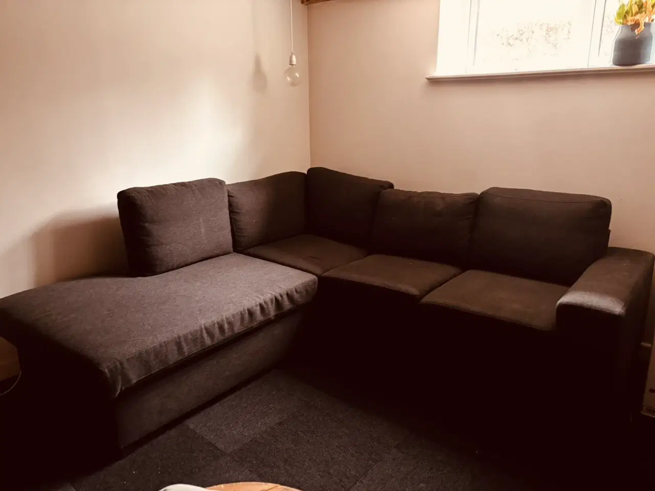 Billede 1 - Hjørnesofa i grå 230x95