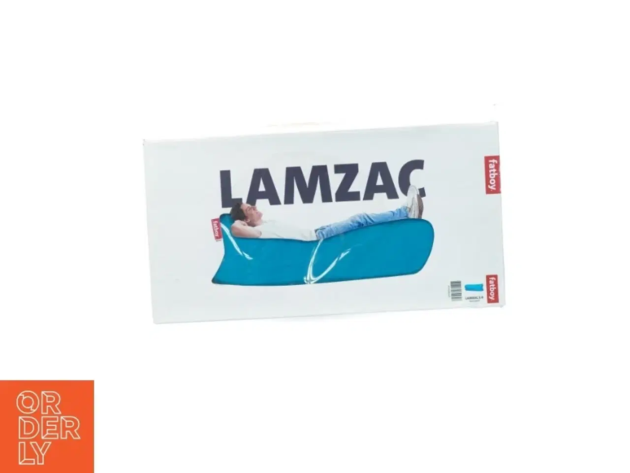 Billede 1 - Fatboy Lamzac oppustelig liggestol fra Fatboy (str. Kasse 38 x 21 cm)