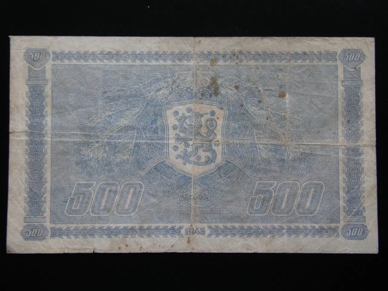 Billede 2 - Finland  500 Markkaa  1945  P89.