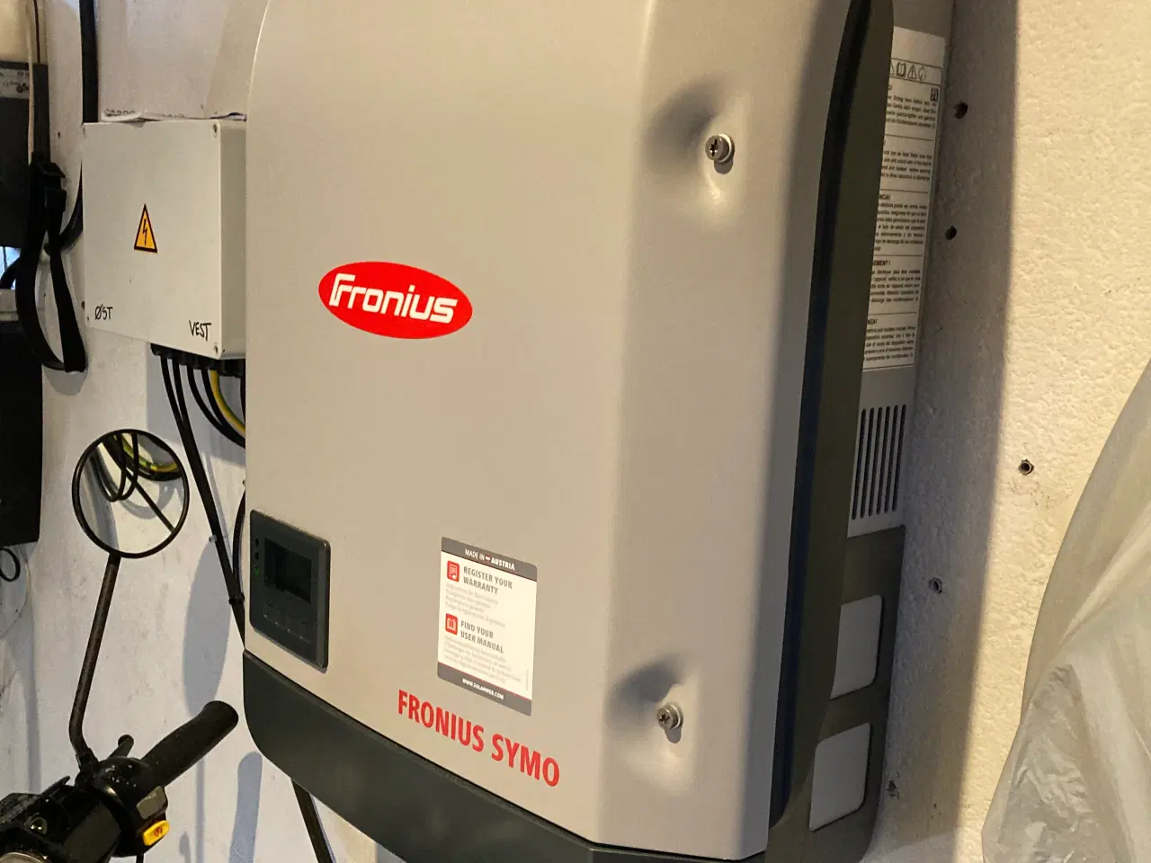 Billede 2 - Fronius inverter 6 kw 3 Faset 2 år 