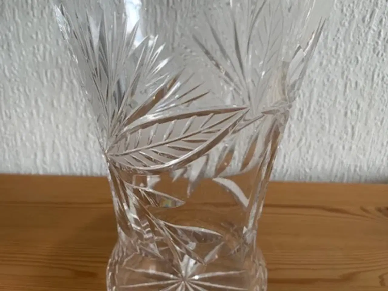 Billede 3 - Stor krystal vase i fin stand