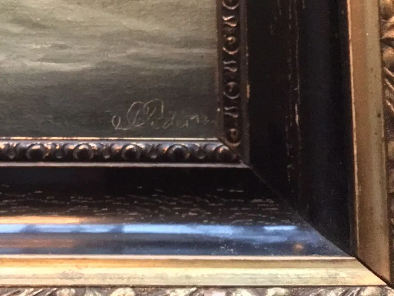 Billede 2 - Oliemalerier af skoleskibet København