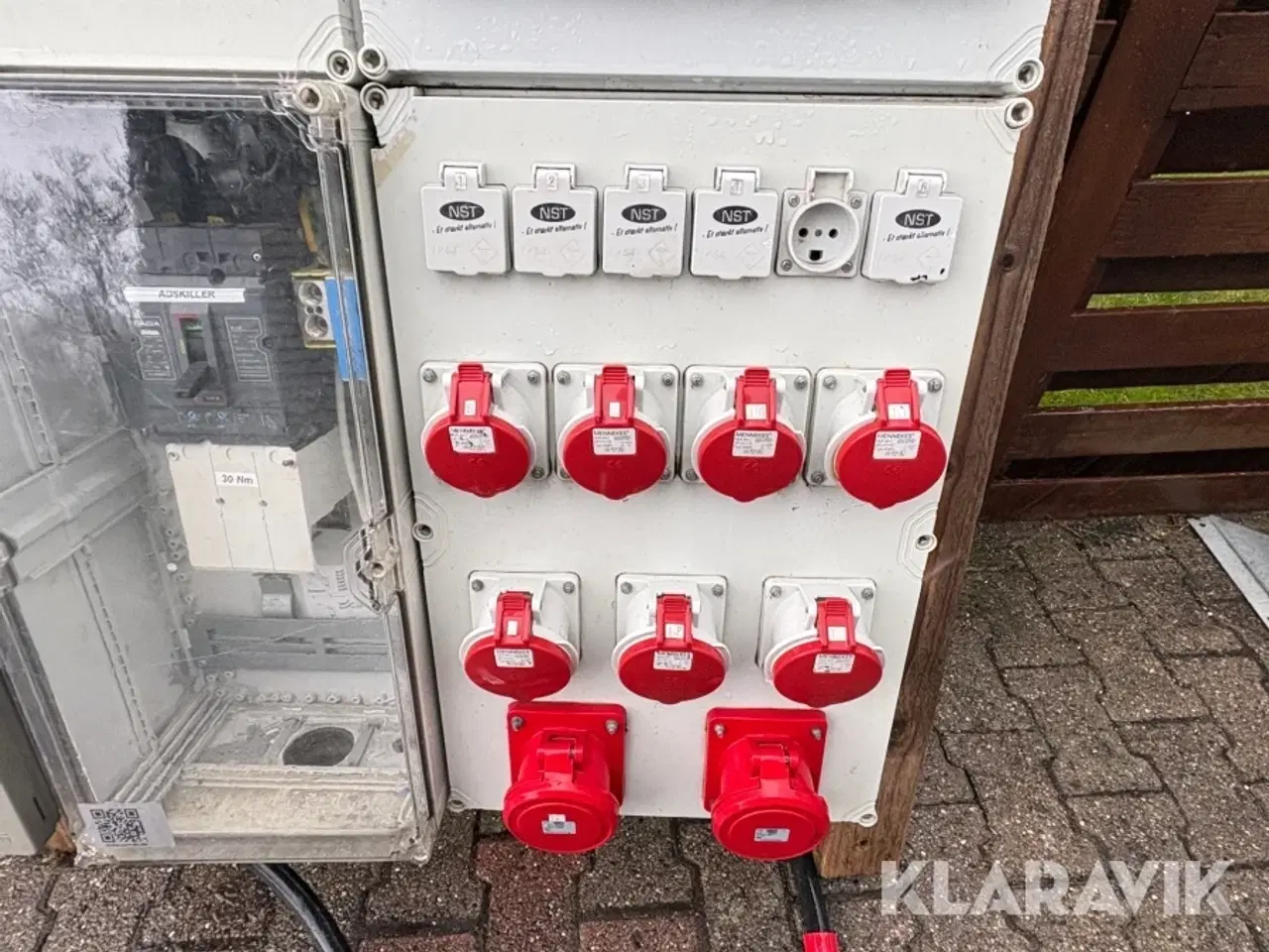 Billede 11 - Byggestrømtavle