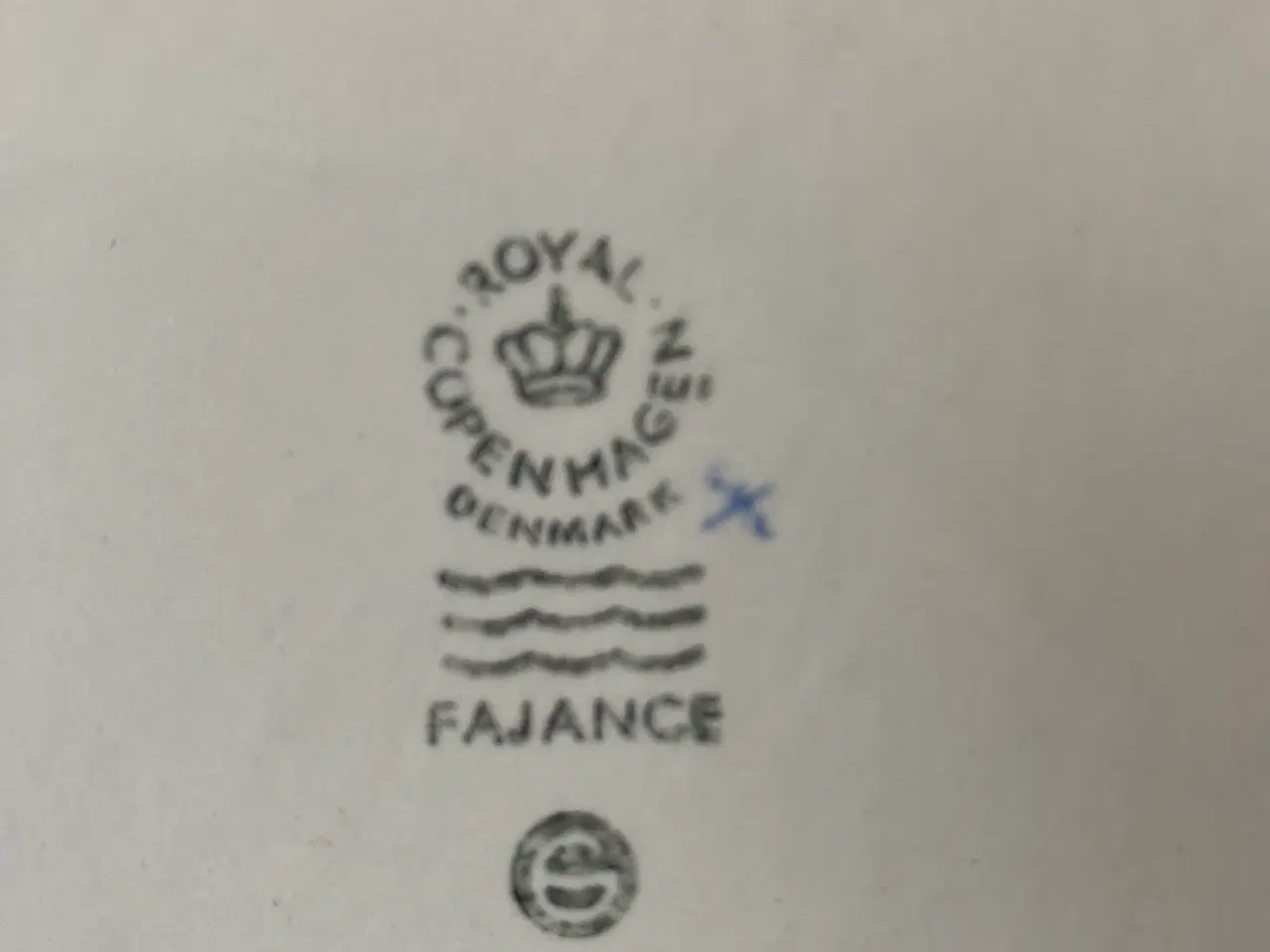 Billede 3 - Severingsfad Blåkant firkantet 14,5 cm 