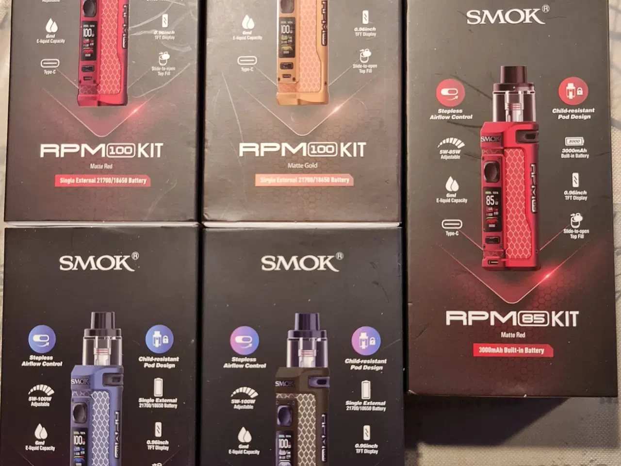 Billede 3 - SMOK damperudstyr, eCigs og batterier.