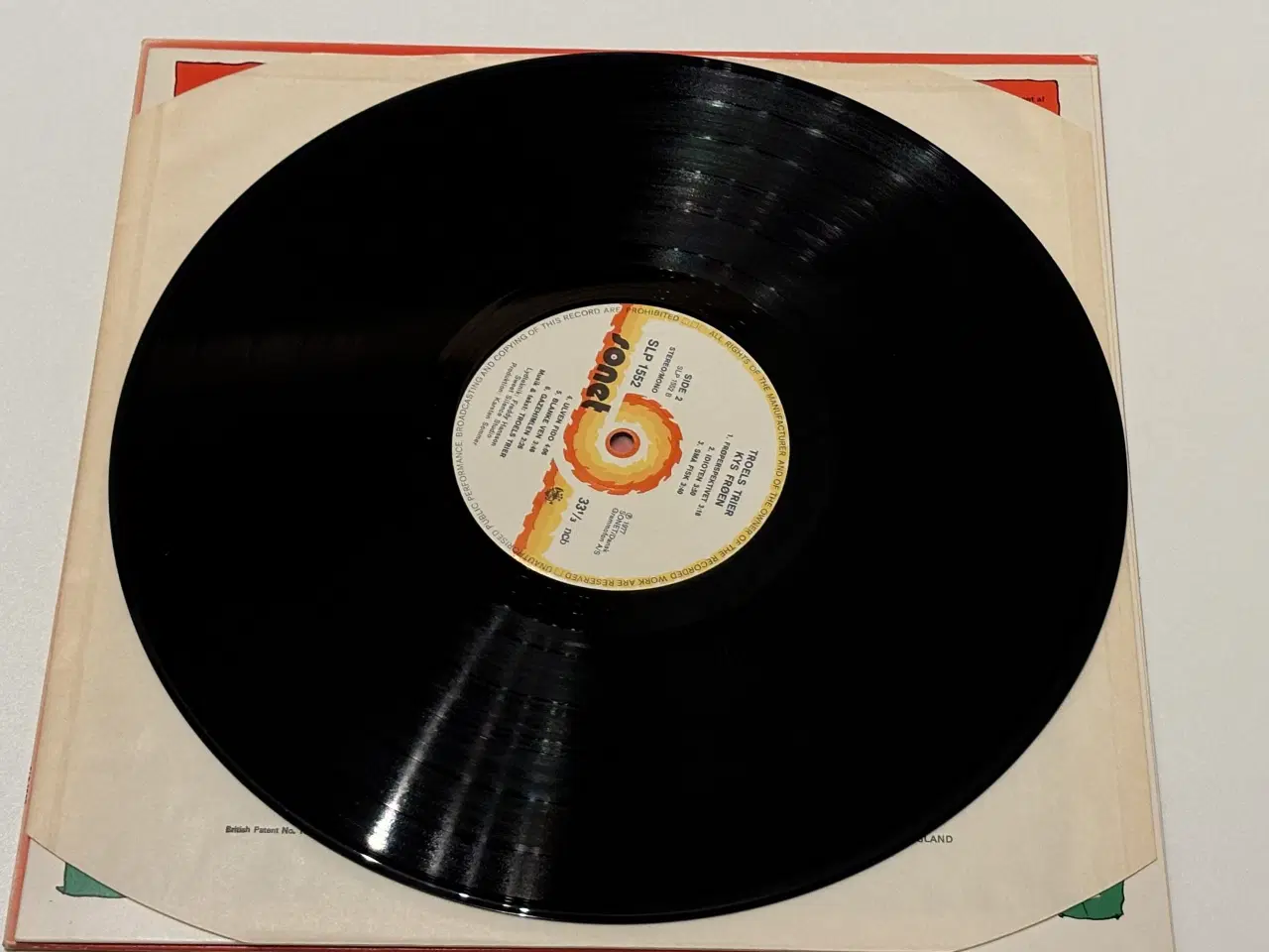 Billede 2 - Troels Trier: Kys Frøen, vinyl LP