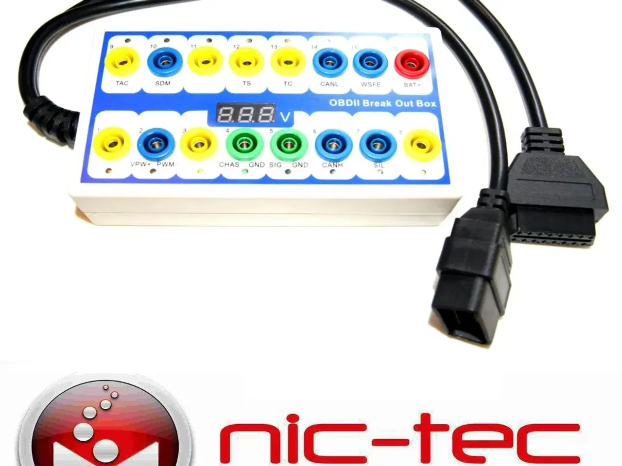 Billede 1 - OBD breakoutboks Ny digital model