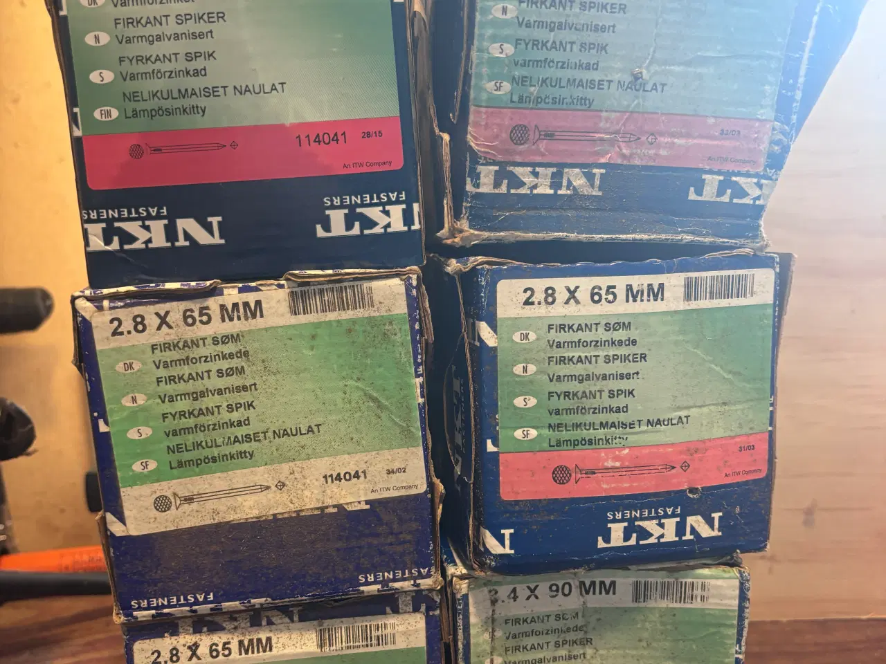 Billede 1 - Galvanisert søm 2.8 x 65 mm