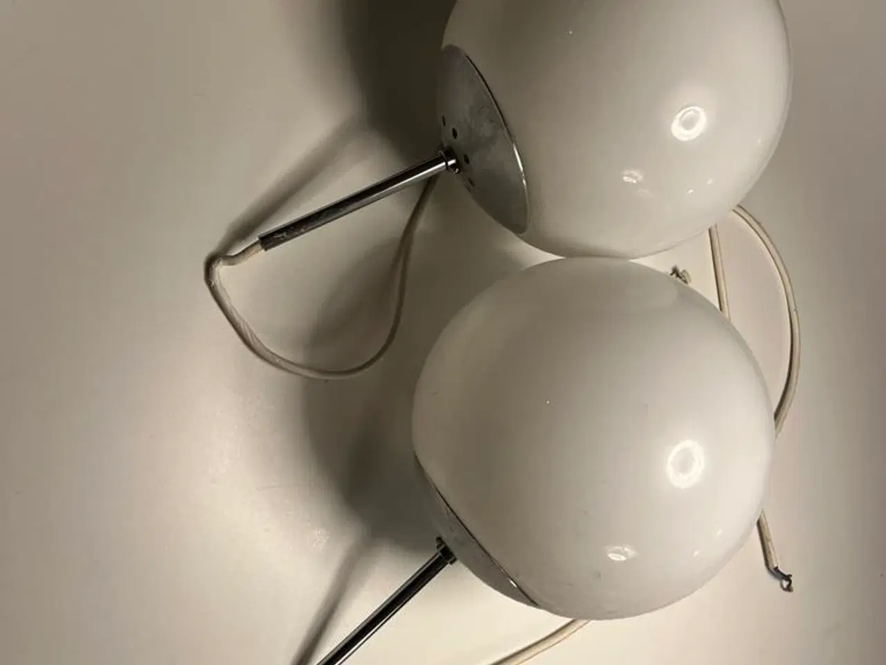 Billede 1 - Opal hvide pendellampe sæt