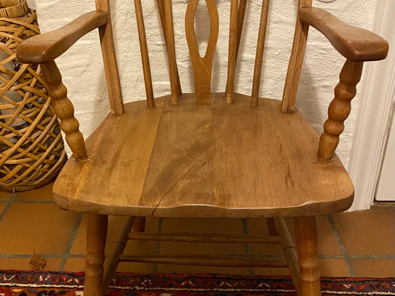 Billede 3 - Krostole i egetræ fra 70’erne