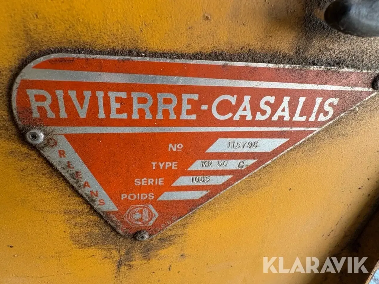Billede 9 - Ballepresser Rivierre-Casalis KR 50 G