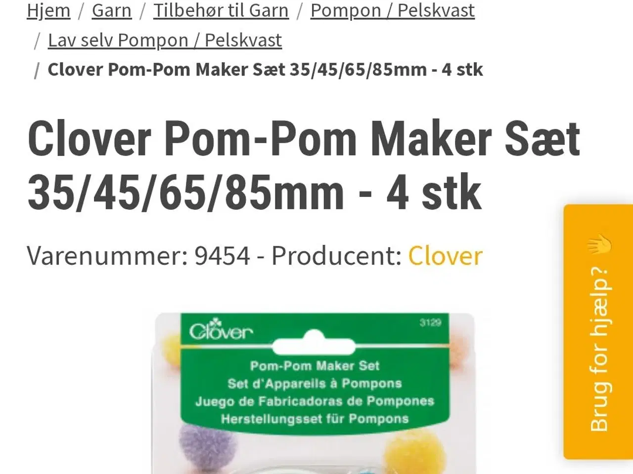 Billede 3 - Pompom maker sæt