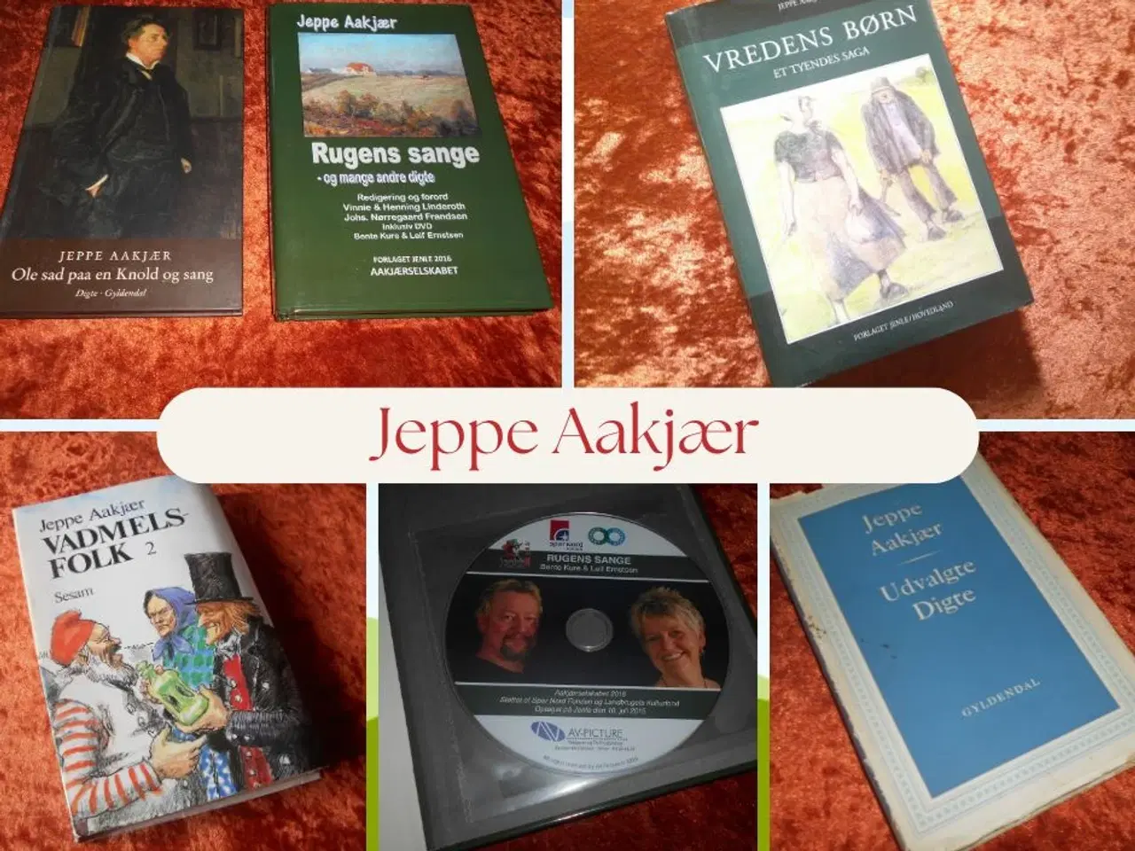 Billede 1 - Vadmelsfolk m.fl., Jeppe Aakjær