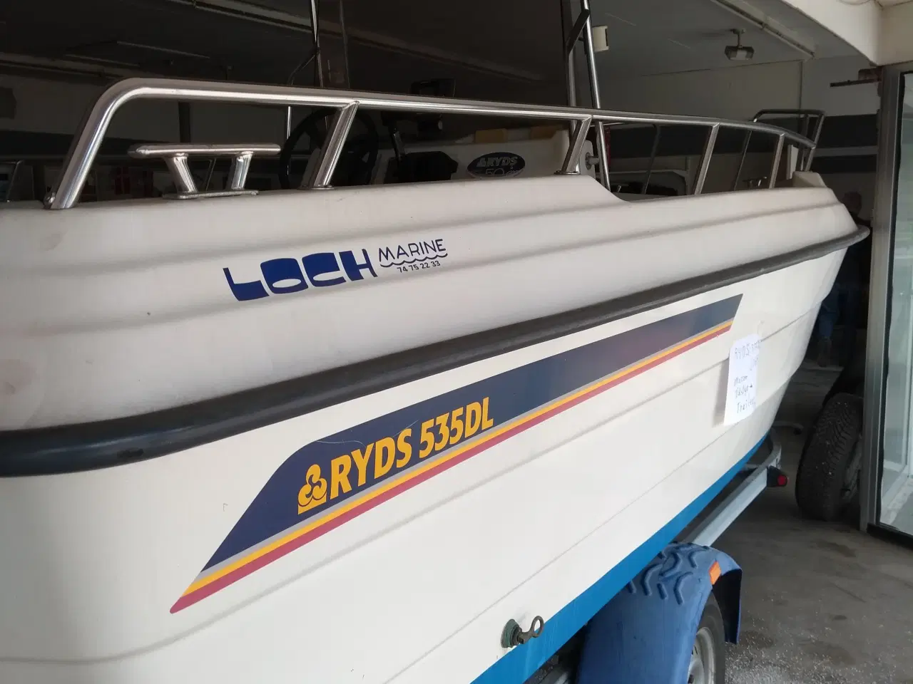 Billede 5 - Motorbåd Ryds 535 DL med bådtrailer HV7508