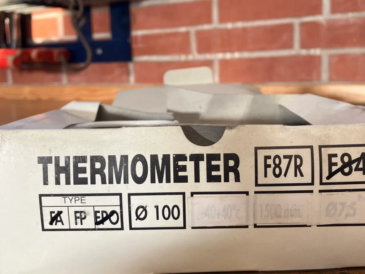 Billede 2 - Termometer 0-120 grader