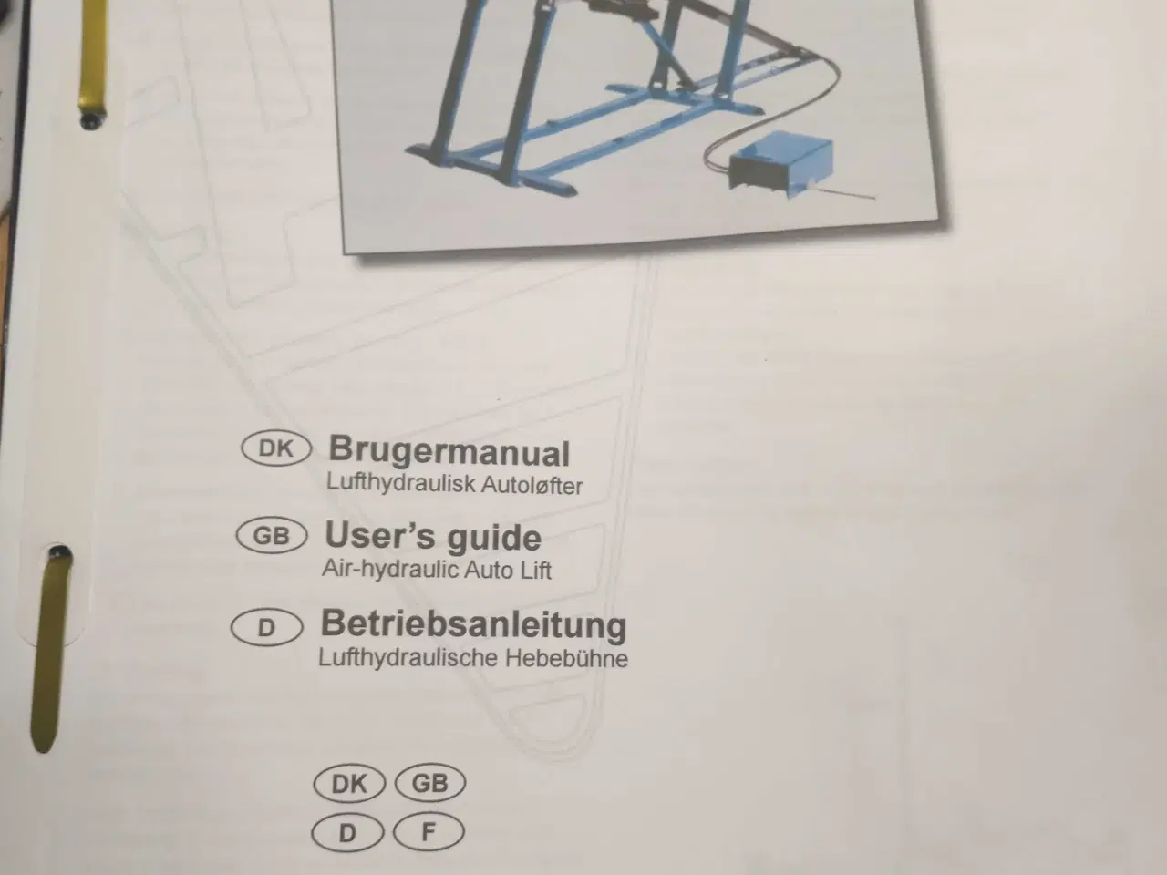 Billede 1 - Fin auto og service lift fra AC Viborg 