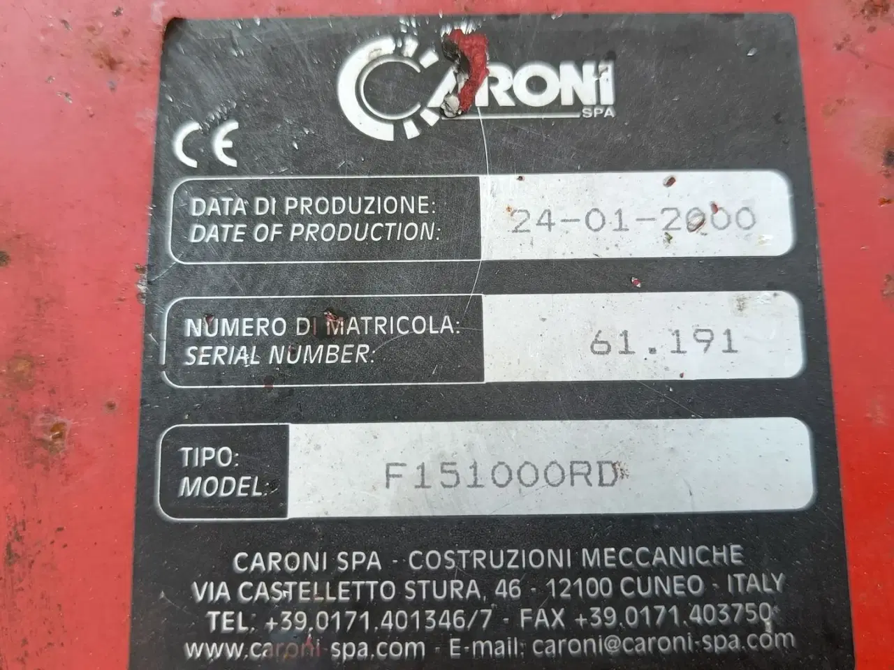 Billede 5 - Caroni F151000RD (momsfri)