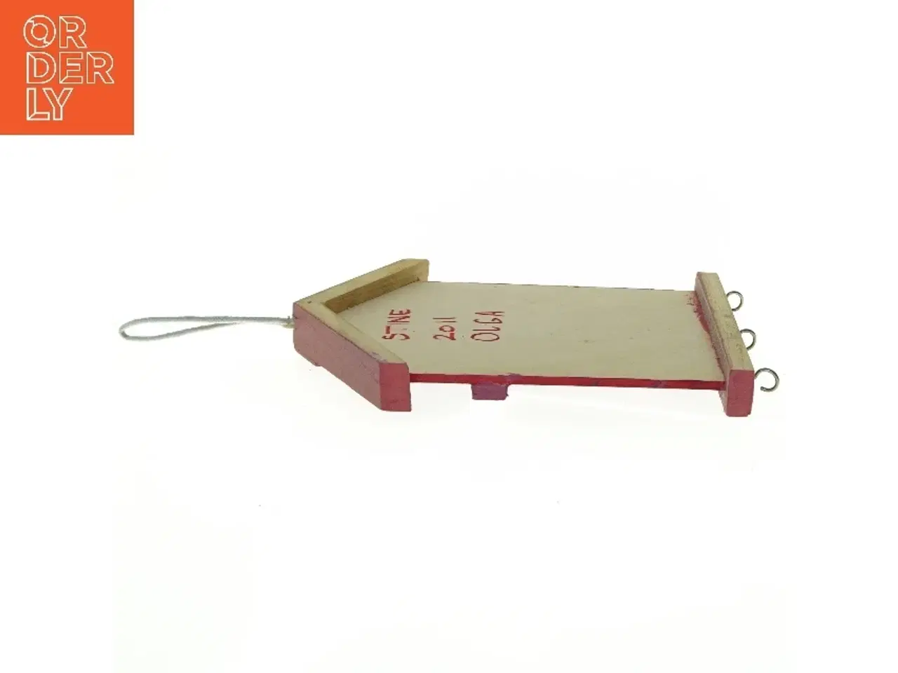 Billede 2 - Håndmalet nøglebræt & brevholder (str. 21 x. 14 cm)