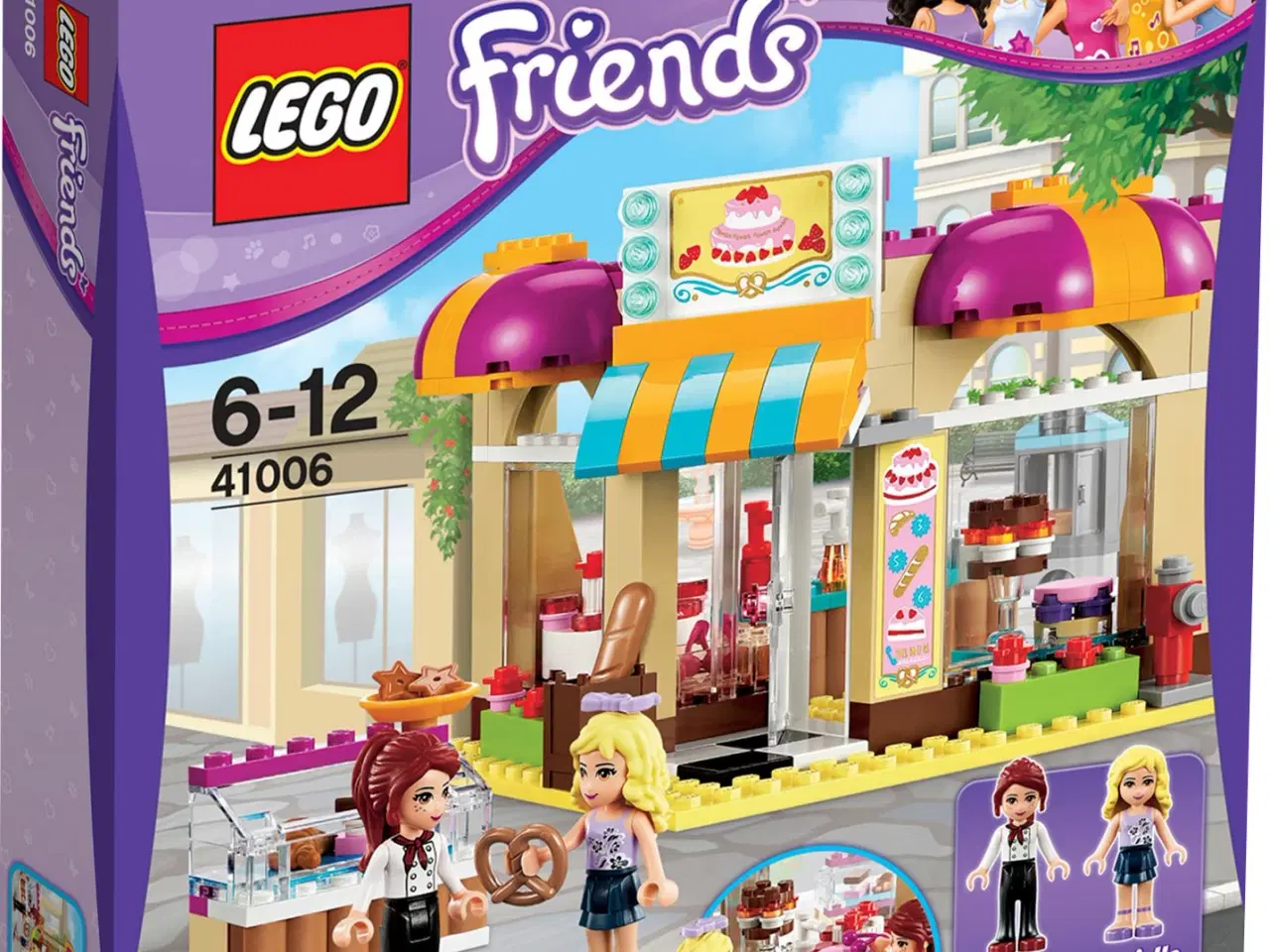 Billede 2 - Lego Friends Midtbyens bageri model 41006