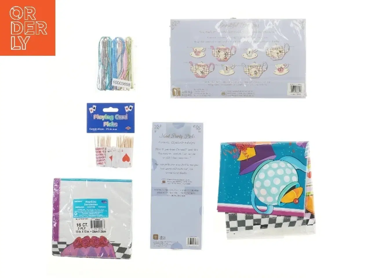 Billede 2 - Alice i Eventyrland festartikler