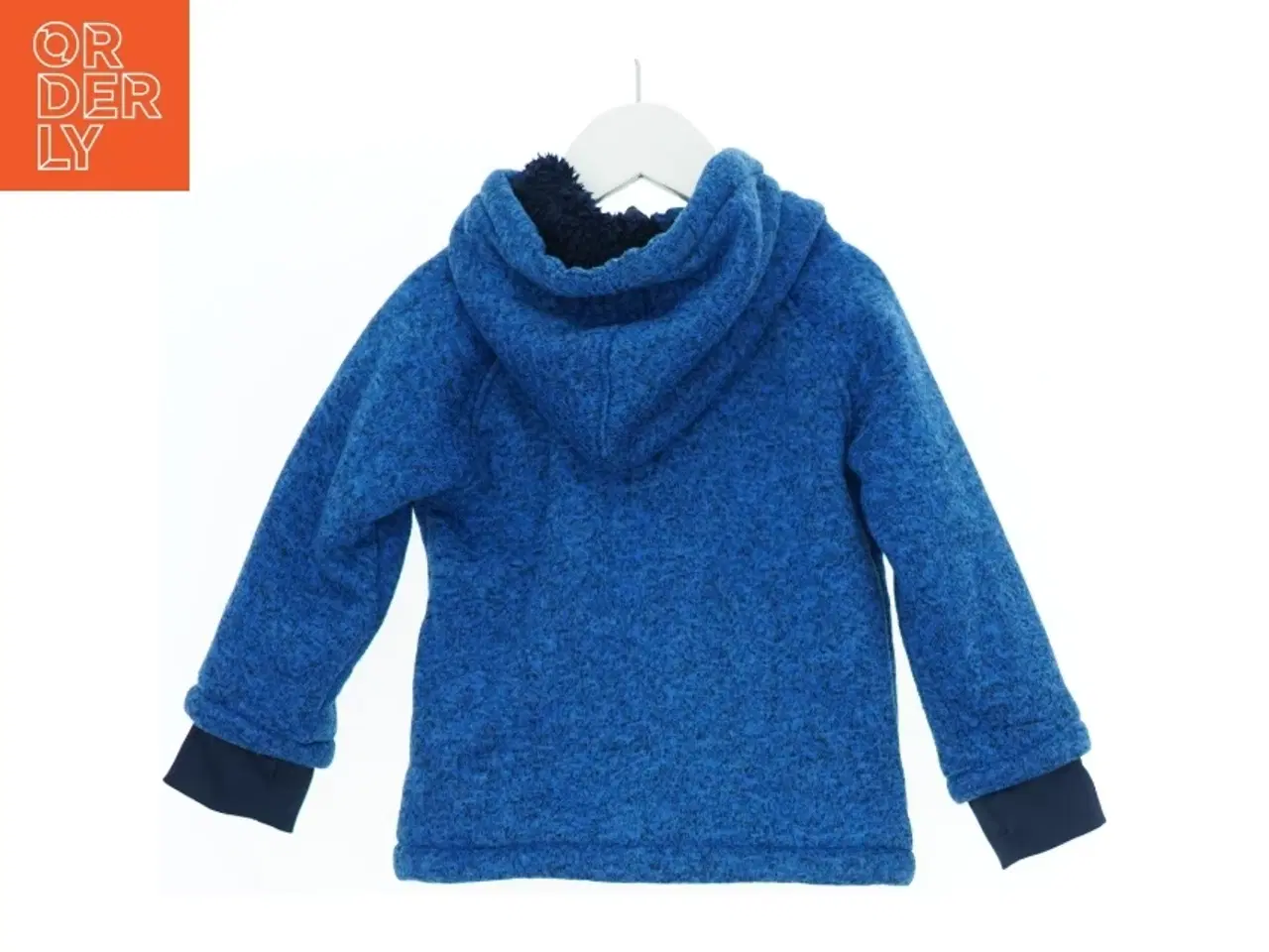 Billede 2 - Børne fleecetrøje med hætte (str. 92)