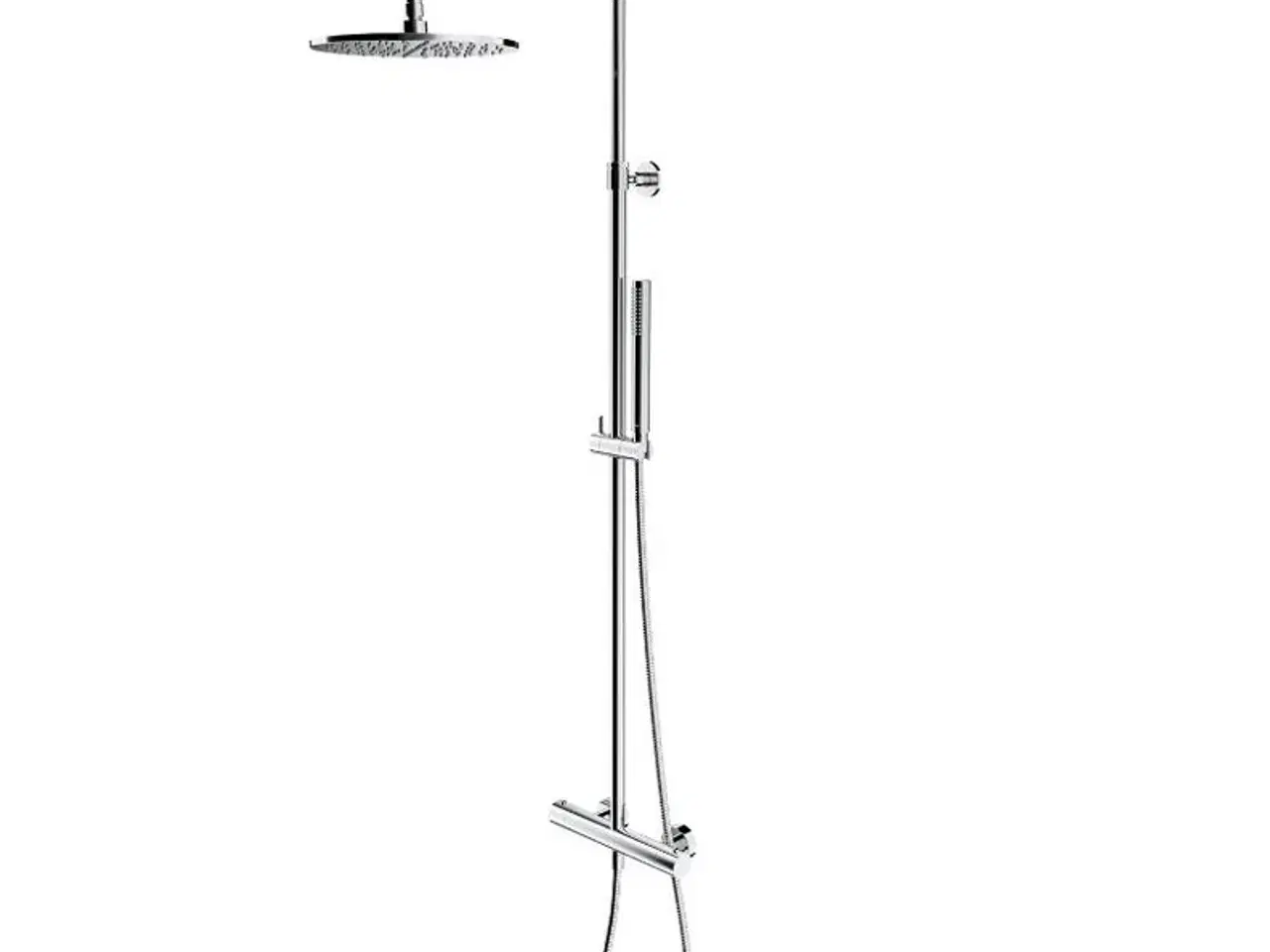 Billede 1 - Termostatisk krom brusersæt til udsat installation, ny I boks STRØMBERG