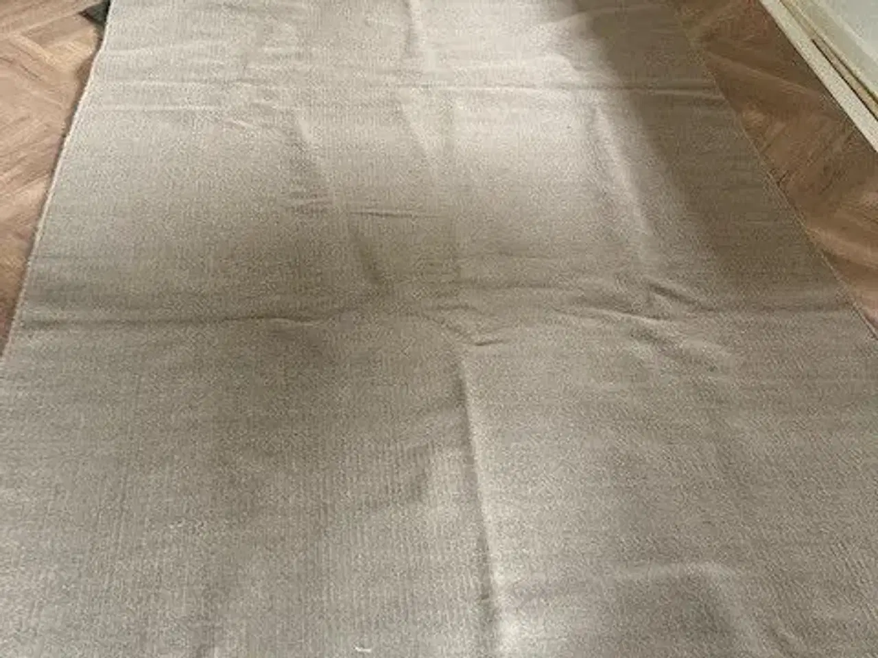 Billede 1 - nyt beige uld tæppe