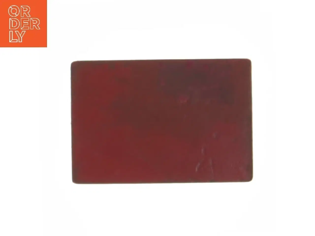 Billede 5 - Skakbrik Træ æske med læder & guld Læder (str. 4,5x9,5x14 cm)