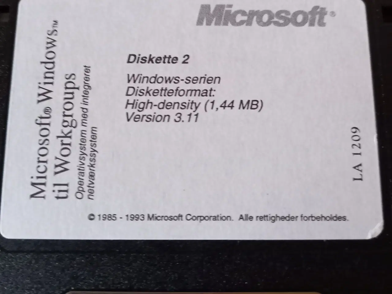 Billede 2 - Windows 3.11 styresystem