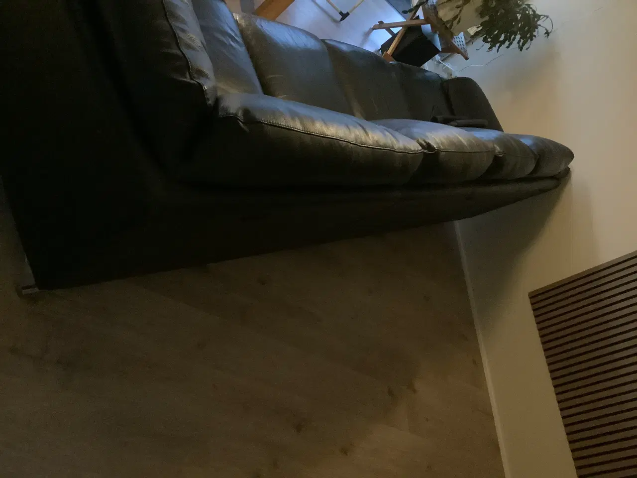 Billede 3 - Lædersofa m/ chaiselon