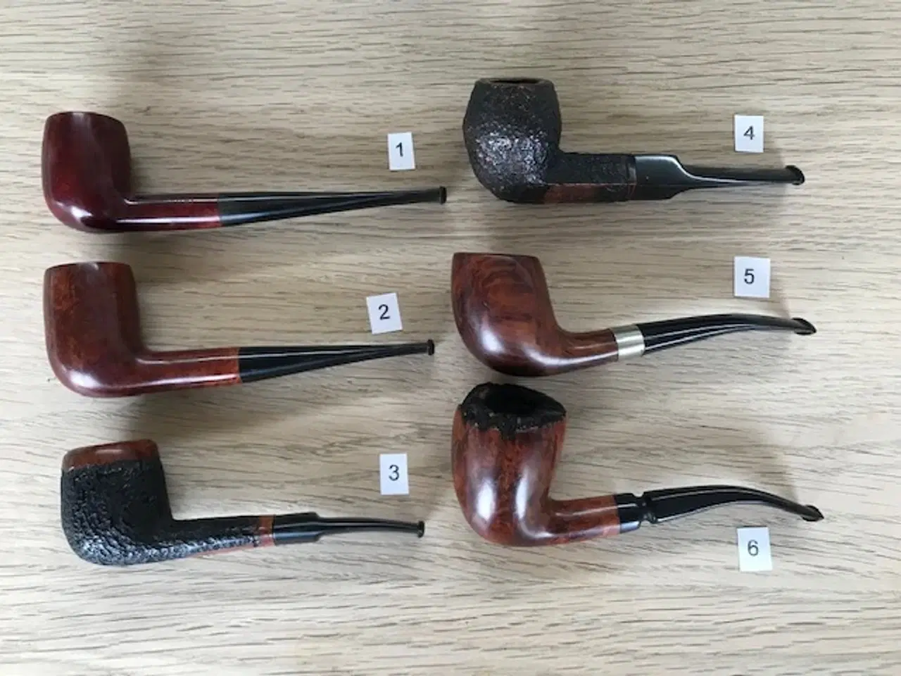 Billede 1 - KS. 3Diverse piber pr.stk kr.185