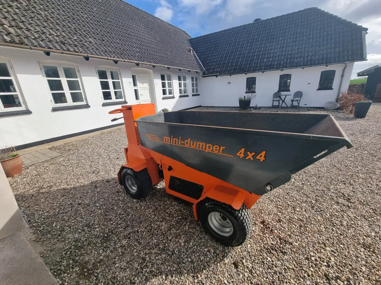 Billede 2 - Motorbør  minidumper 